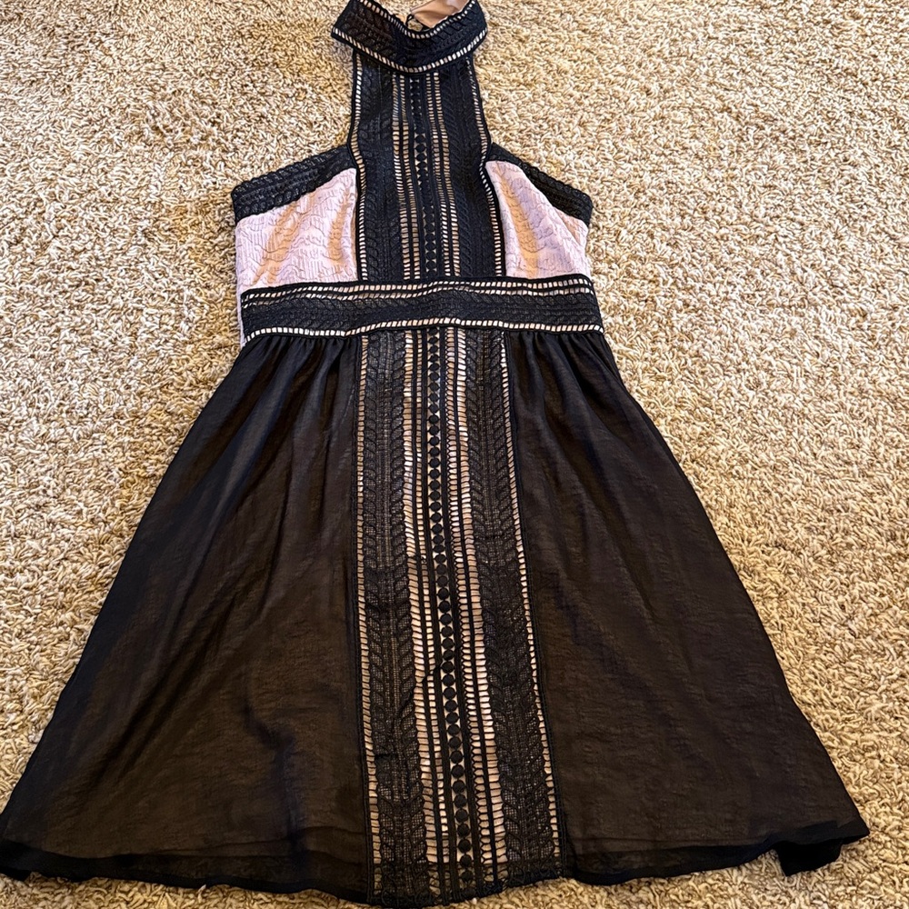 Venus Sexy Pink and  Black Dress🌸 EUC